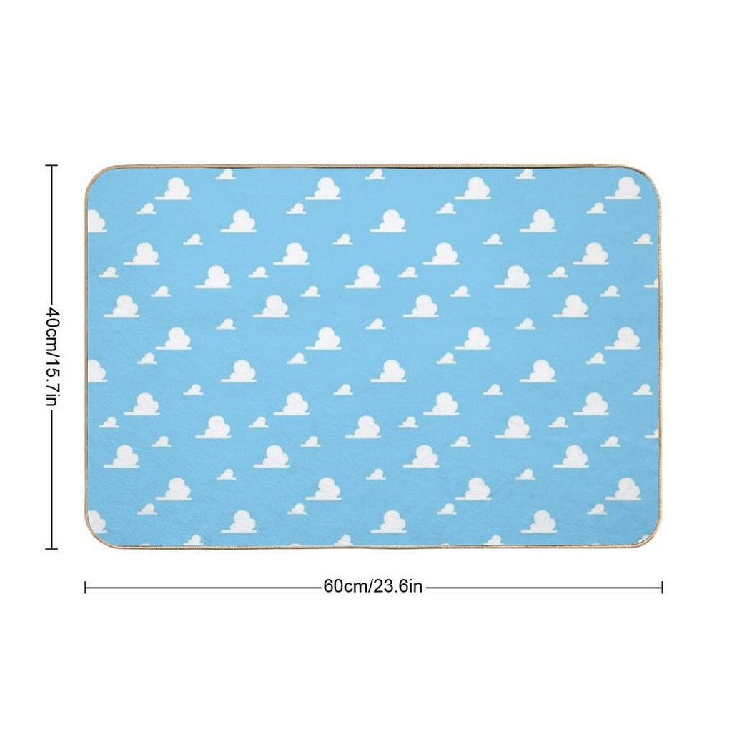 Andy's Wallpaper  Pet-Safe Bath Mat