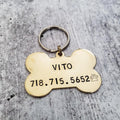 Custom Dog Bone Pet Identification Tag