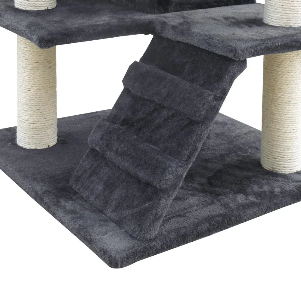 Pet Cat Tree 134cm Trees Scratching Post Scratcher Tower Condo House