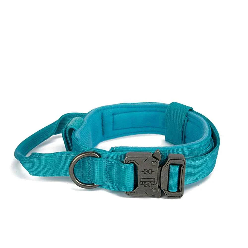 Durable Nylon Dog Collar With Reflective Leash Set