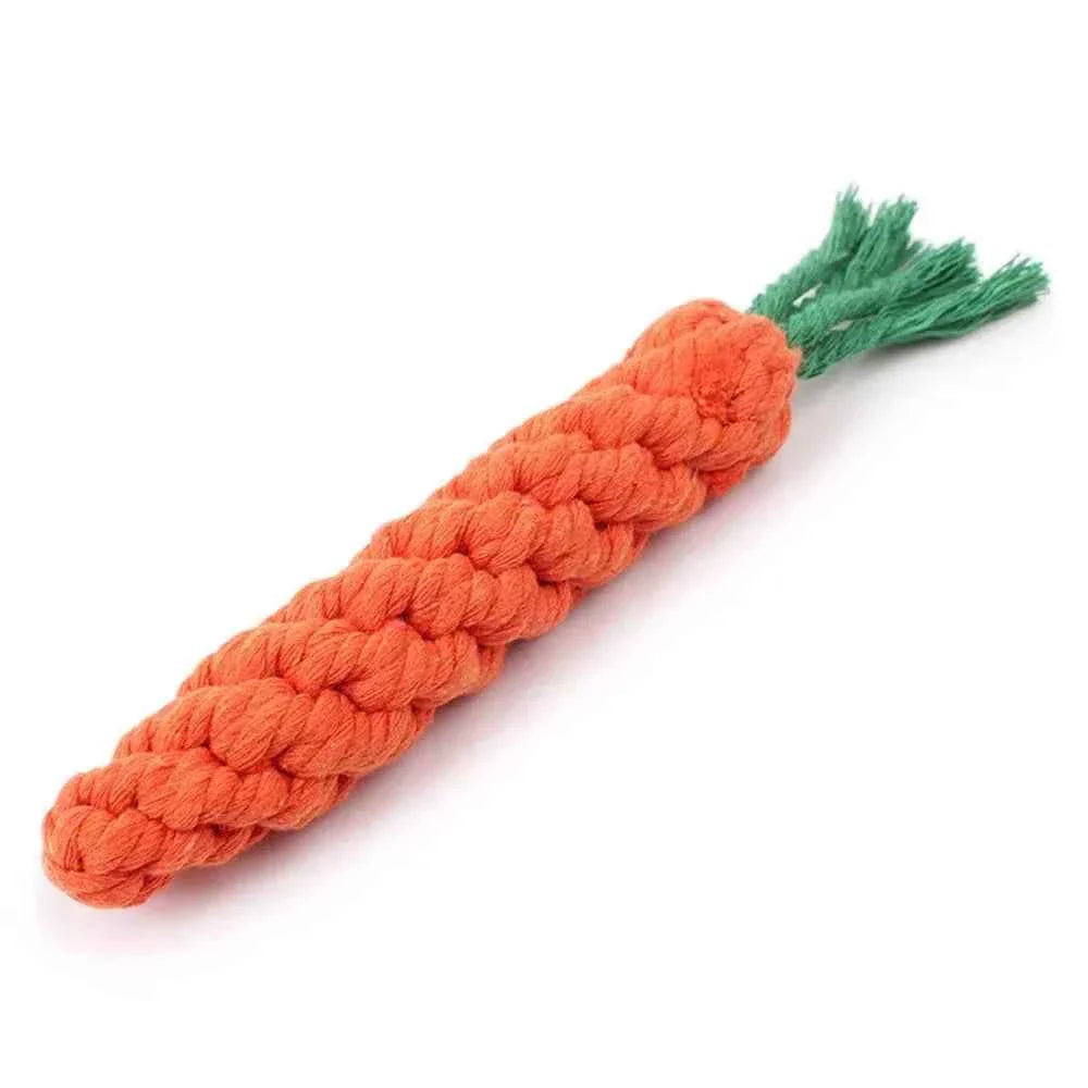 Dog Dental Health Carrot Chew Toy