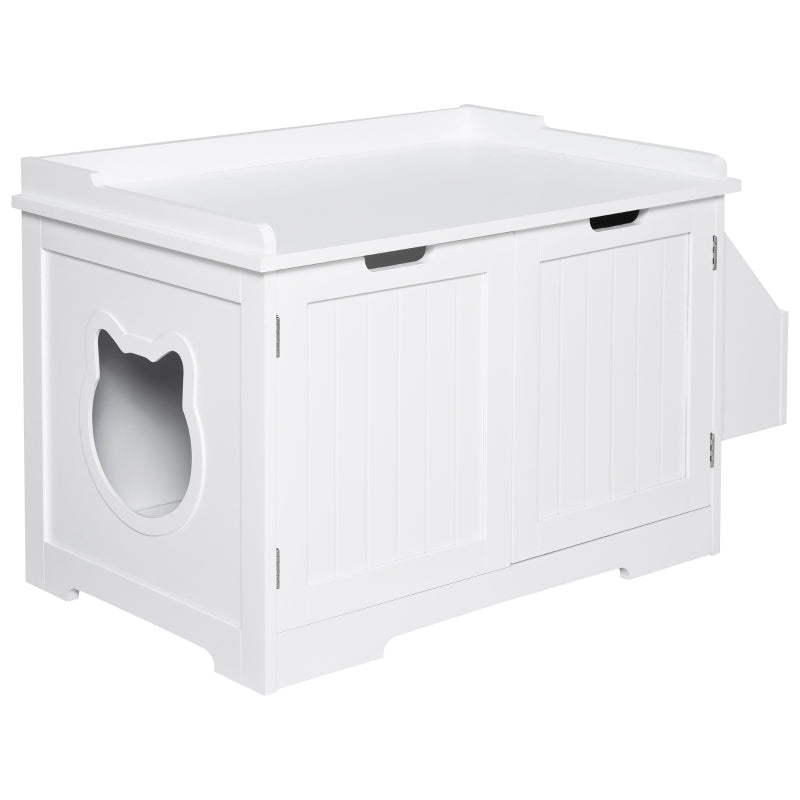 Cat Litter Box End Table Enclosure