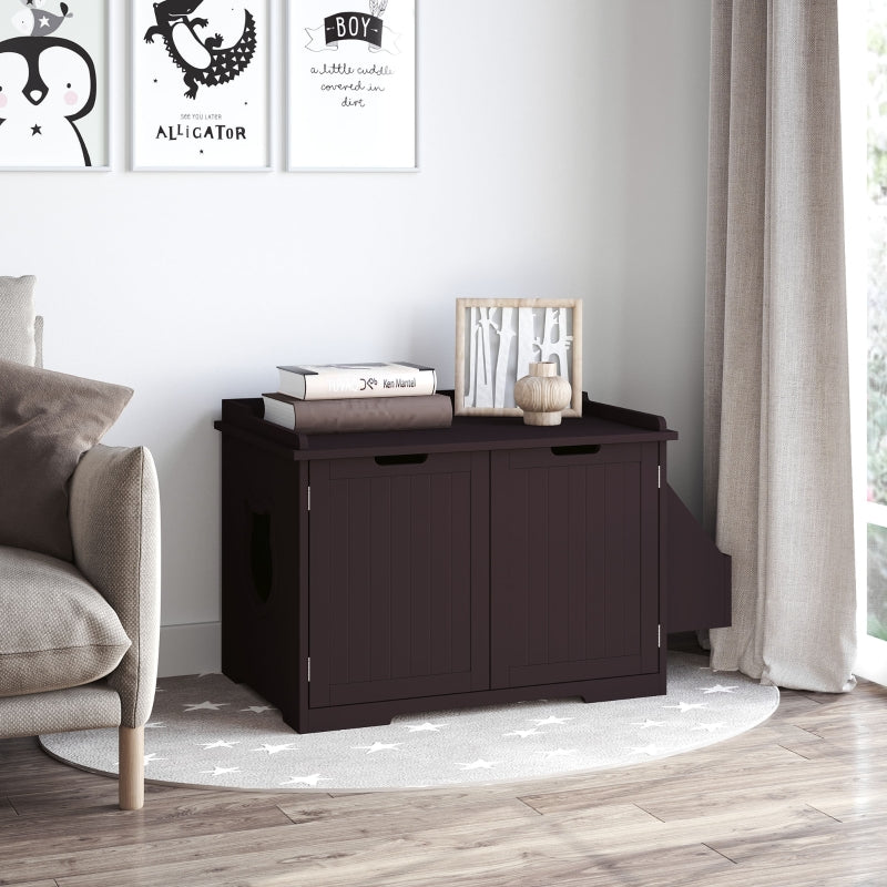 Cat Litter Box End Table Enclosure