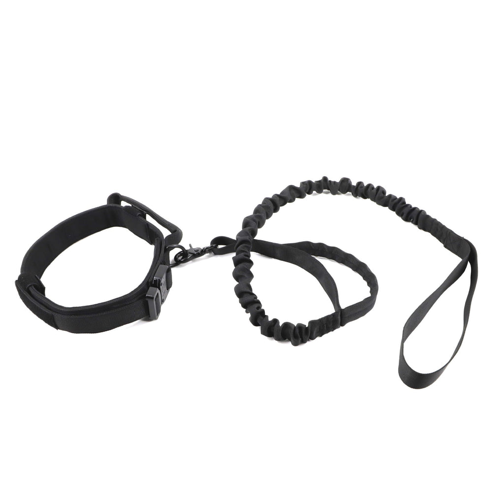 Tactical Dog Collar and Leash Set for Outdoor Adventures