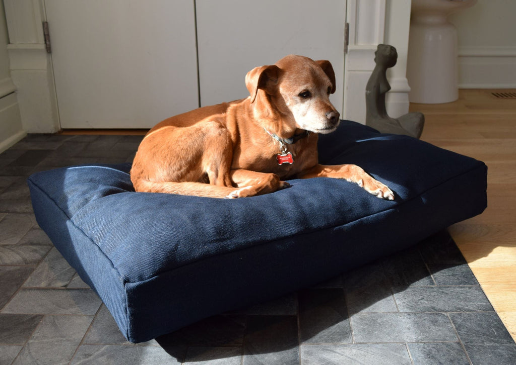 Hemp Dog Bed with CertiPUR-US Foam Fill