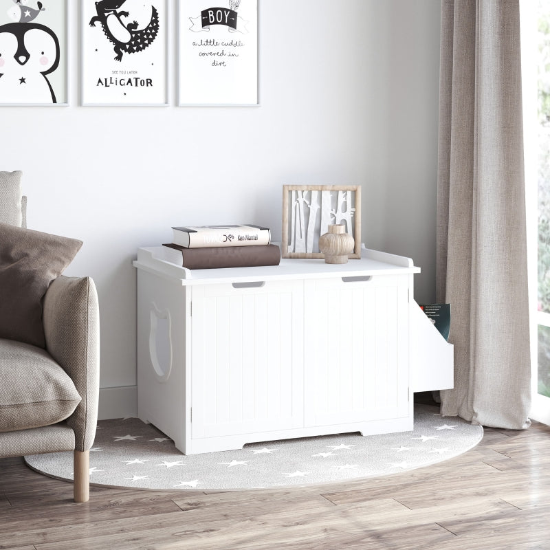 Cat Litter Box End Table Enclosure
