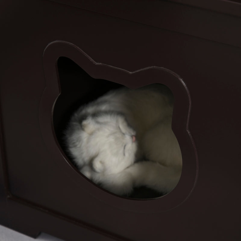 Cat Litter Box End Table Enclosure